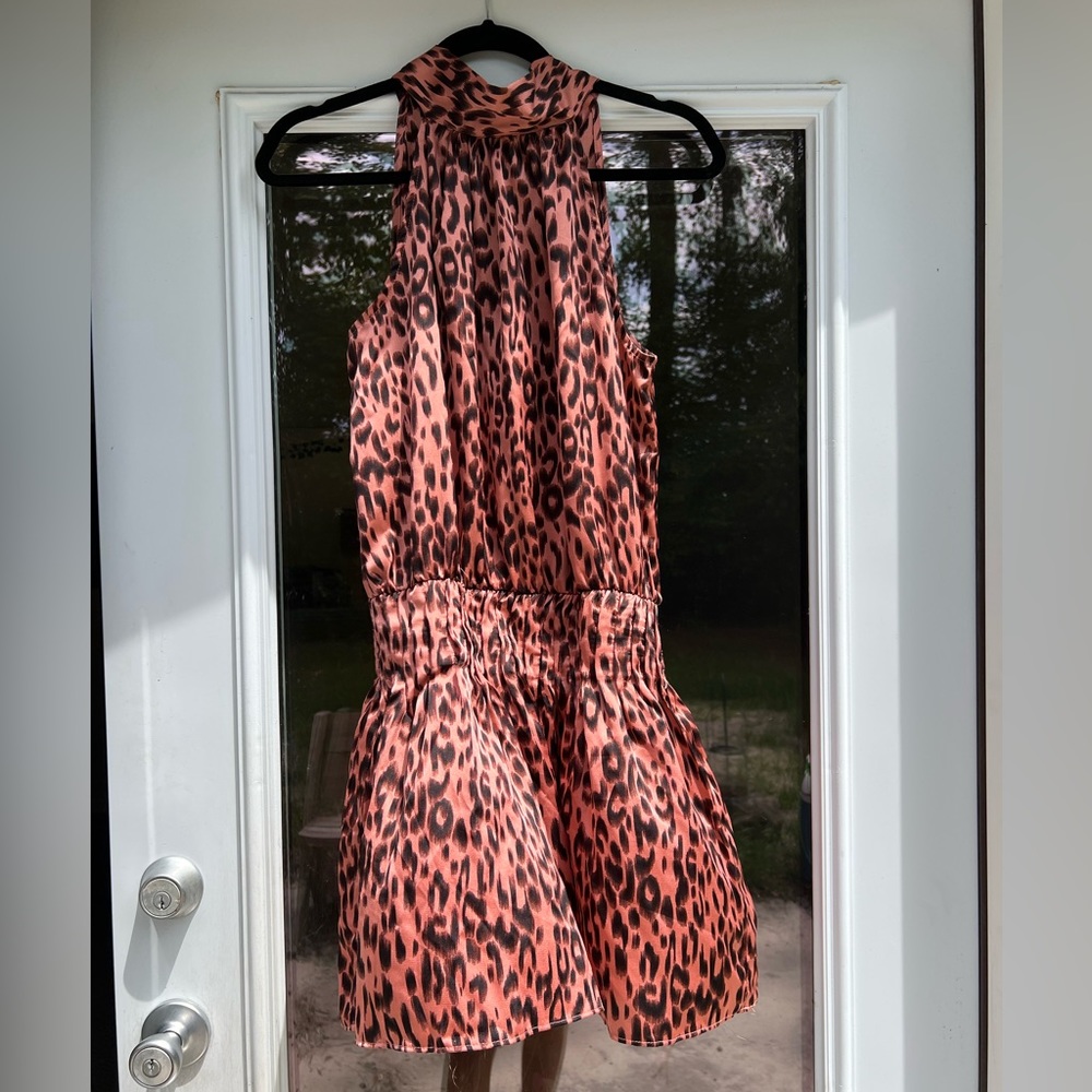 Vestique Leopard dress-Size S